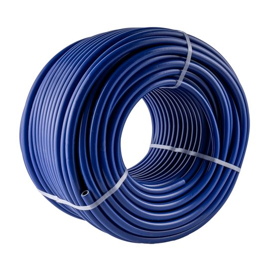 Rubber Hose 8mm X 15mm Blue Colour X100m 80bar